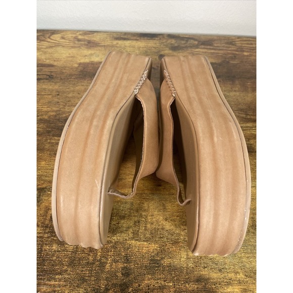 Free People Tan Platform Sandals - Picture 6 of 14